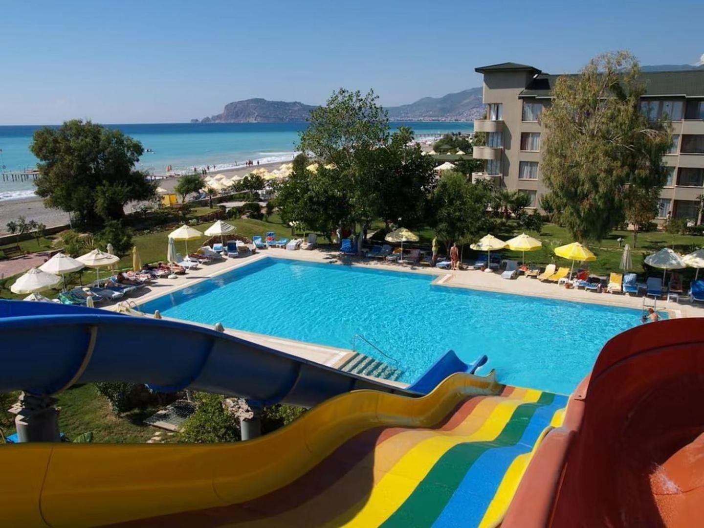 Senza Sunset Beach Hotel Аланя Екстериор снимка