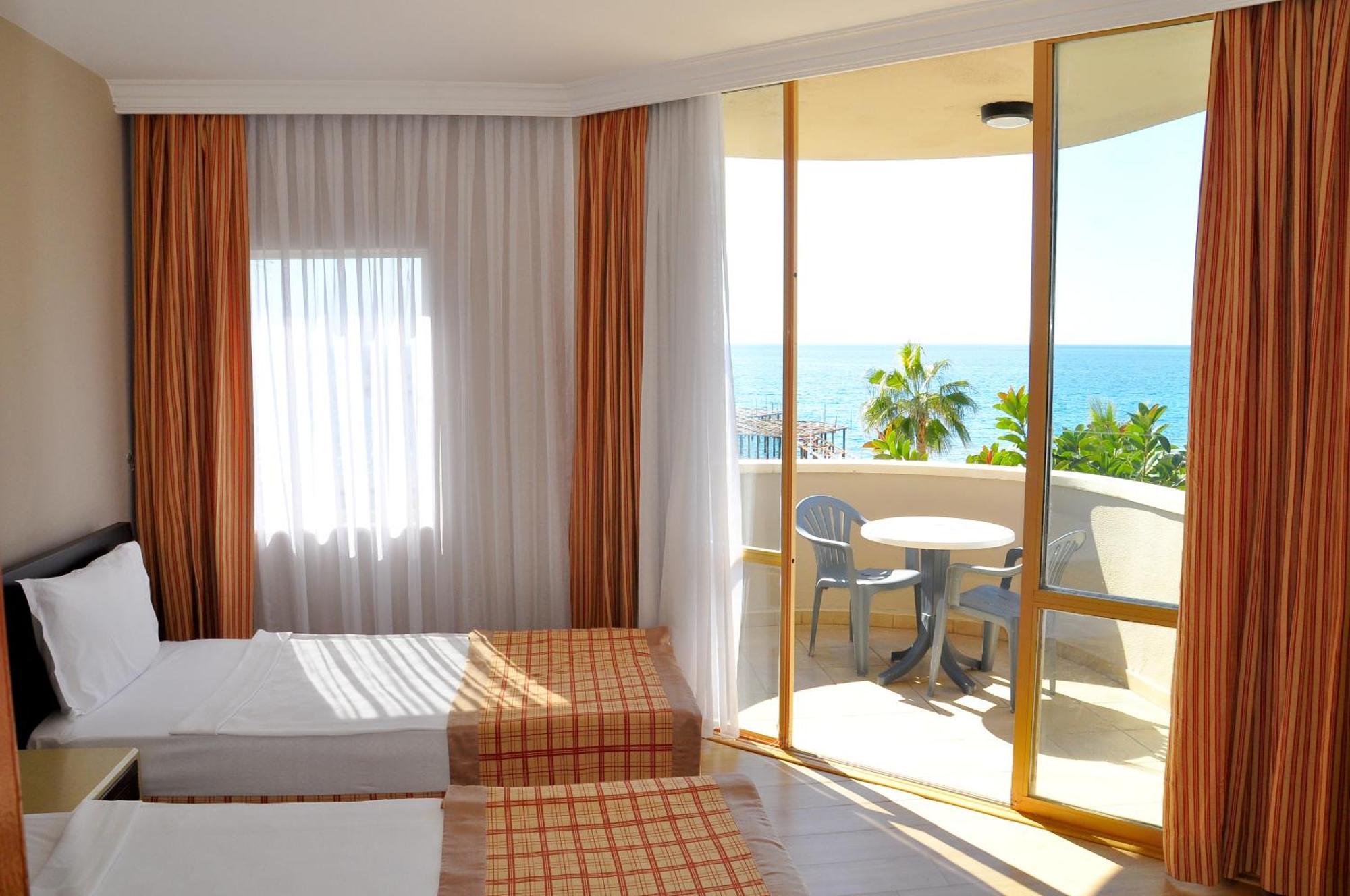 Senza Sunset Beach Hotel Аланя Екстериор снимка
